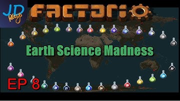 Factorio Earth Science Madness EP 8 - 12 of 36 Science packs! | Multiplayer Gameplay, Lets Play