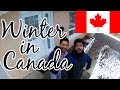 A day to college during snow  - Vlog 1 | Winter | Canada | Georgian College | Barrie