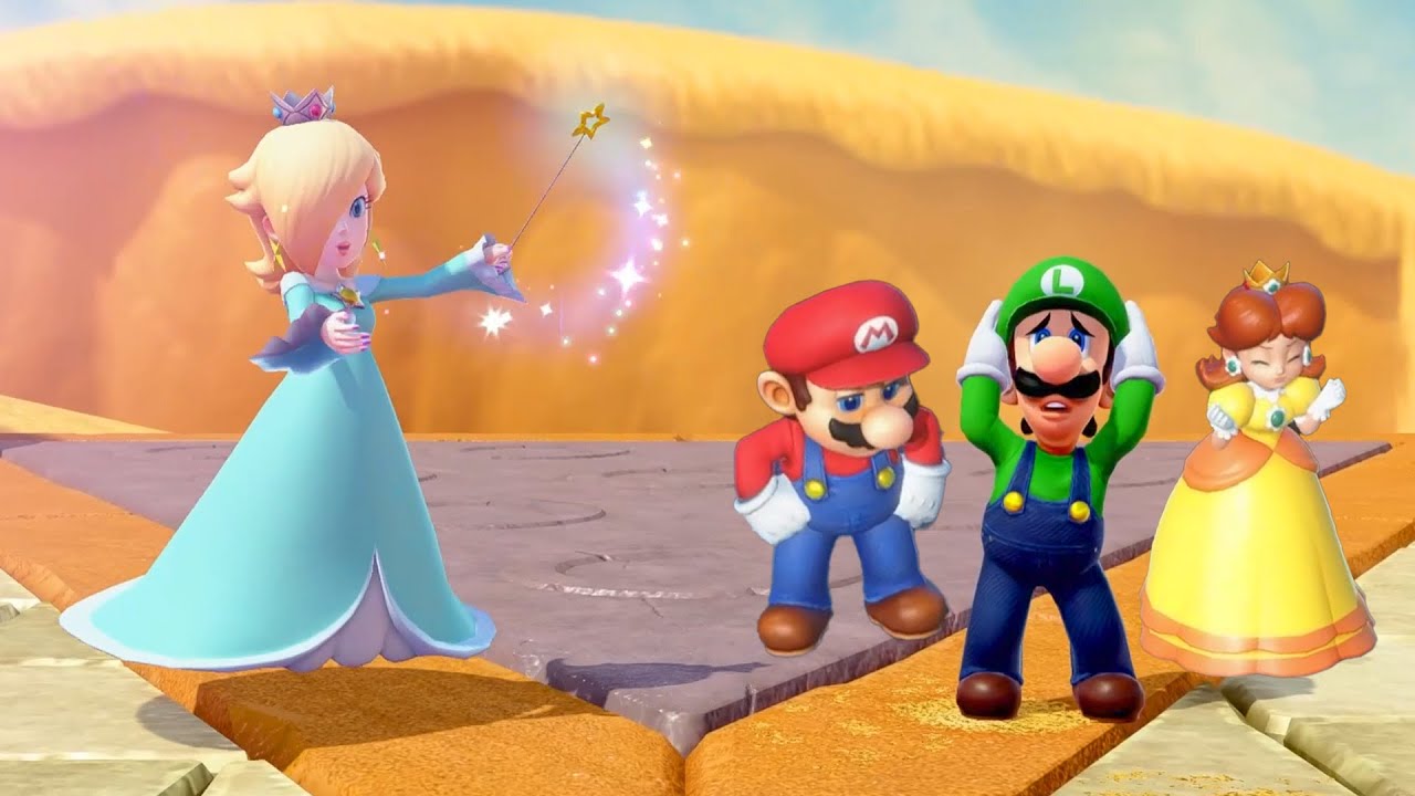 スーパー マリオパーティ ジャンボリー】ロゼッタ vs ルイージ vs