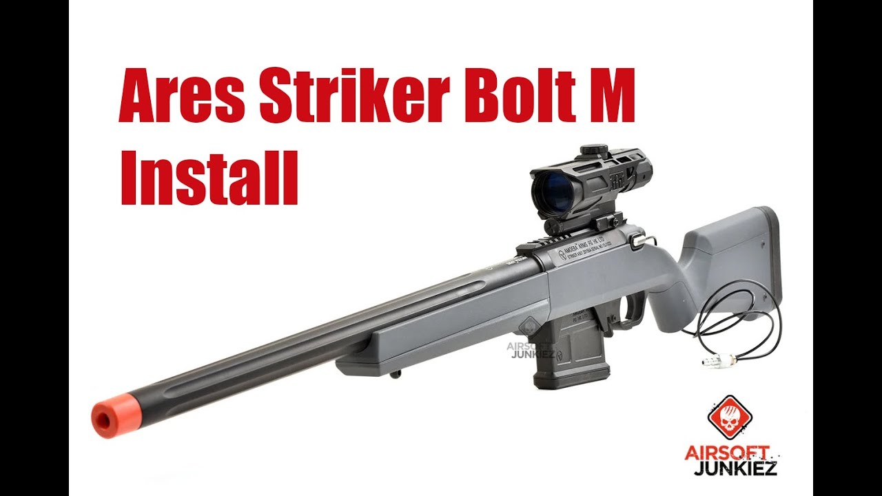 Airsoftjunkiez Wolverine Bolt-M Ares Striker HPA Install