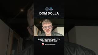 DOM DOLLA | First thing he wanted to be growing up #AD30 #DomDolla #edm #shorts