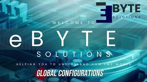 Global Configuration Explained | eByte Solutions LMS (School Management System Guide)