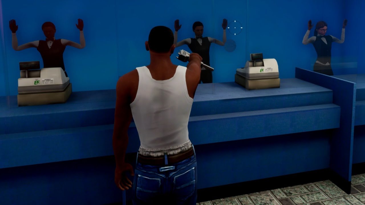 Can You ROB A BETTING SHOP In GTA San Andreas Definitive Edition GTA Can You ROB A BETTING SHOP In GTA San Andreas Definitive Edition GTA