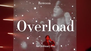 Rowoon 로운  - Overload by John Legend (English Sub) 4K