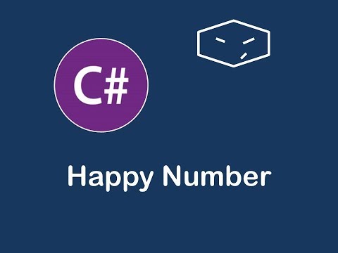 happy number in c#
