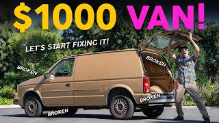 Fixing Up My Cheap 1980s Dodge Minivan!