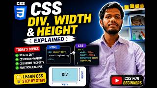CSS Div, Width & Height Explained | CSS Tutorial for Beginners