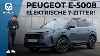 PEUGEOT E5008 (2024), een 7ZITS elektrische familieSUV  WALKAROUND  AutoRAI TV