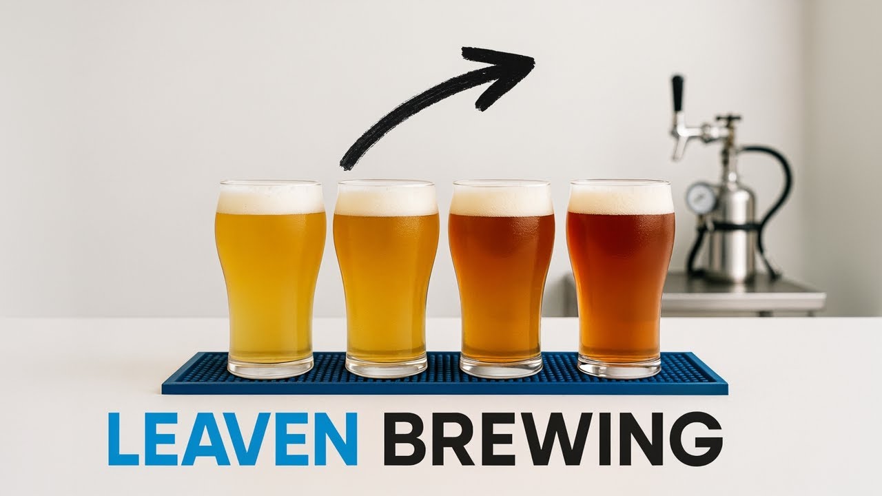 Episode 242 - Leaven Brewing Beer Tastings...kinda  Tap the Craft Podcast