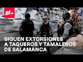 Extorsiones a comerciantes en salamanca guanajuato  en punto