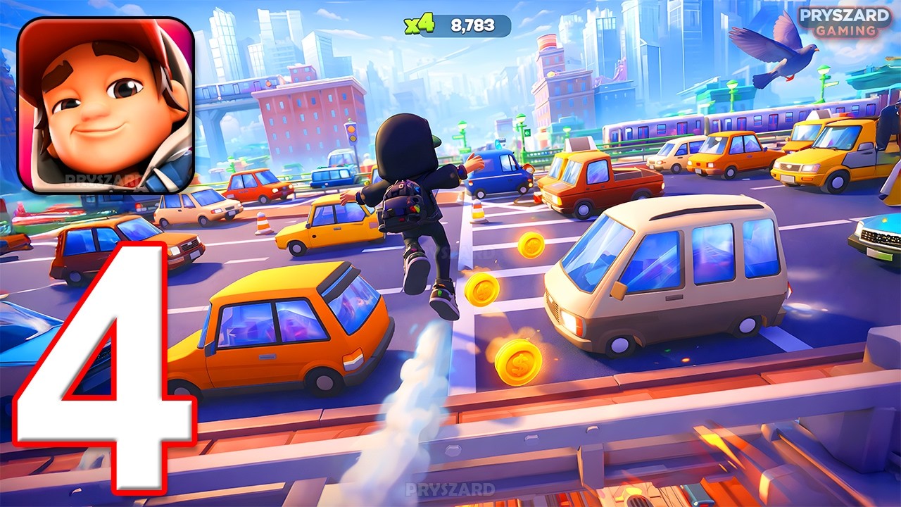 Subway Surfers City - Gameplay Walkthrough Part 4 - City Tour Mode Southline (iOS, Android)