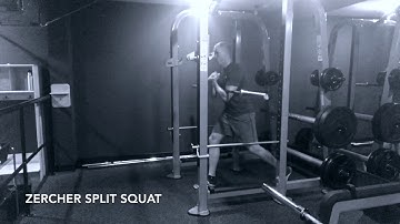 Zercher Split Squat - Upside Strength Exercise Library