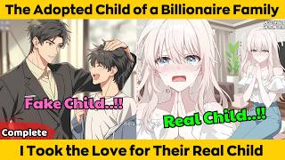 Completed  The Adopted Child Of A Billionaire Family  I Took The Love For Their Real Child