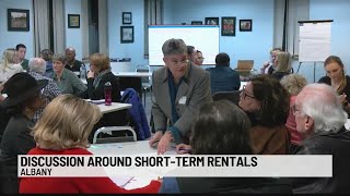 Short-term rentals and housing discussion in Albany