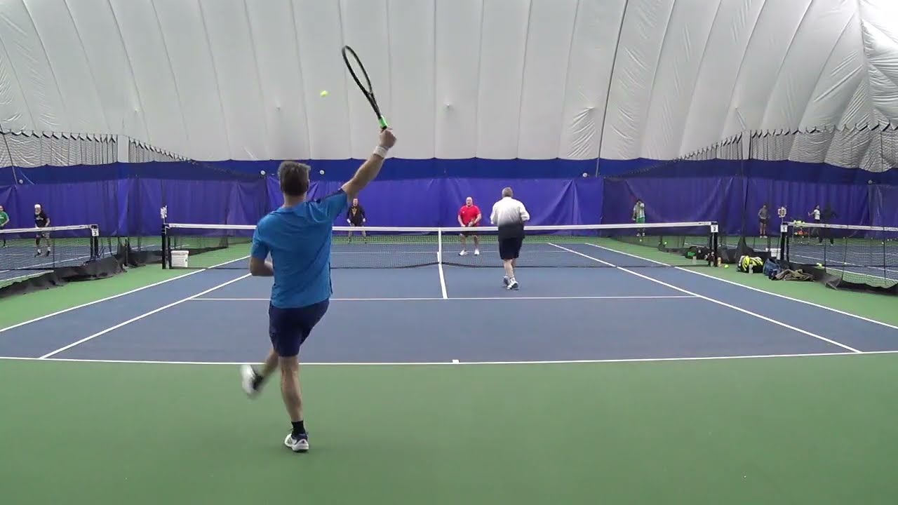 2 Robert and John H beat Mark and Scott