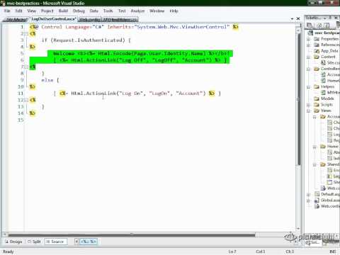 HTML Helpers and Partial Views