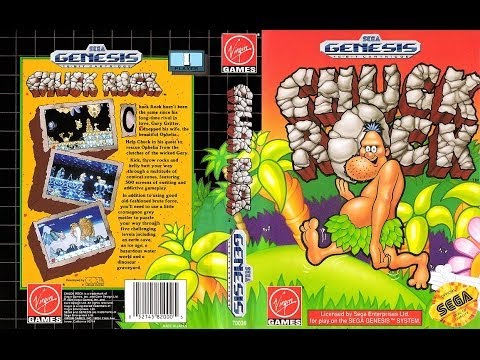 Chuck Rock на SEGA (прохождение)