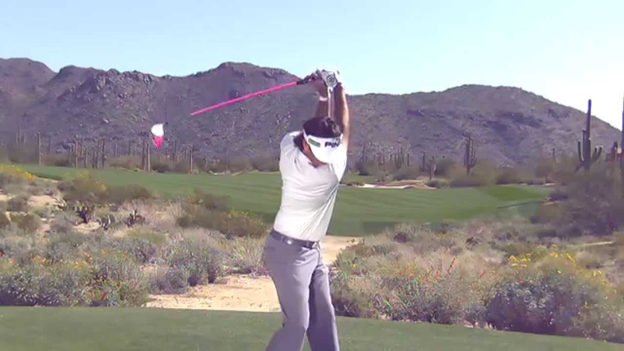 Bubba Watson Golf Swing Driver Face On Swing Vision YouTube