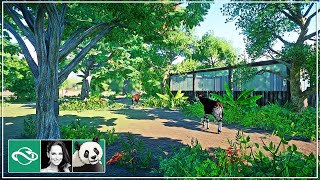 Building an Okapi Habitat in Planet Zoo | Meilin Zoo | Ep. 21 |