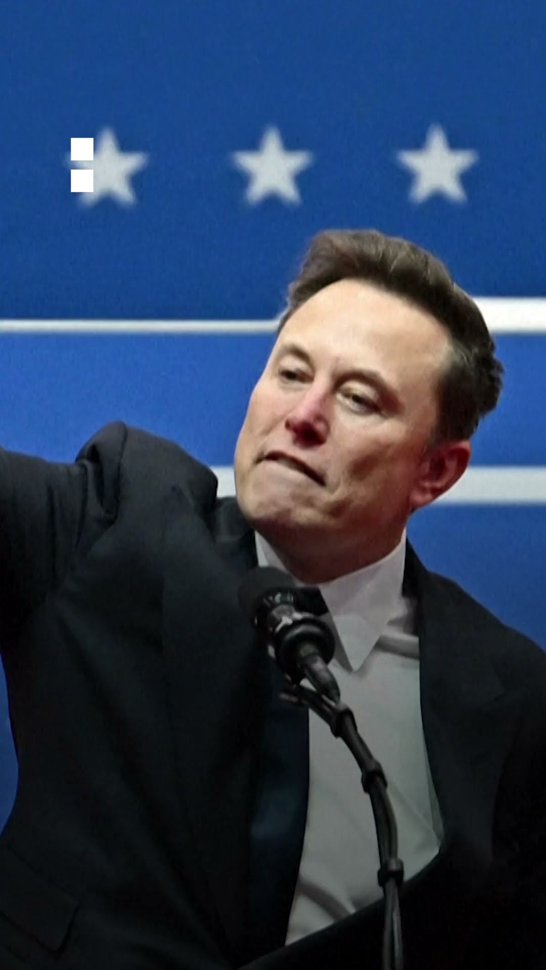Elon Musk accused of Nazi salutes at Trump inauguration event | AJ #shorts