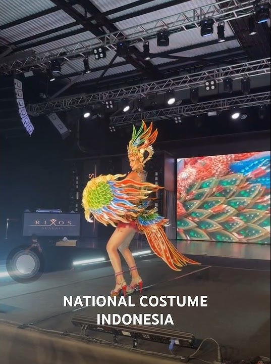 Keren! National Costume Miss Aura Indonesia 2023