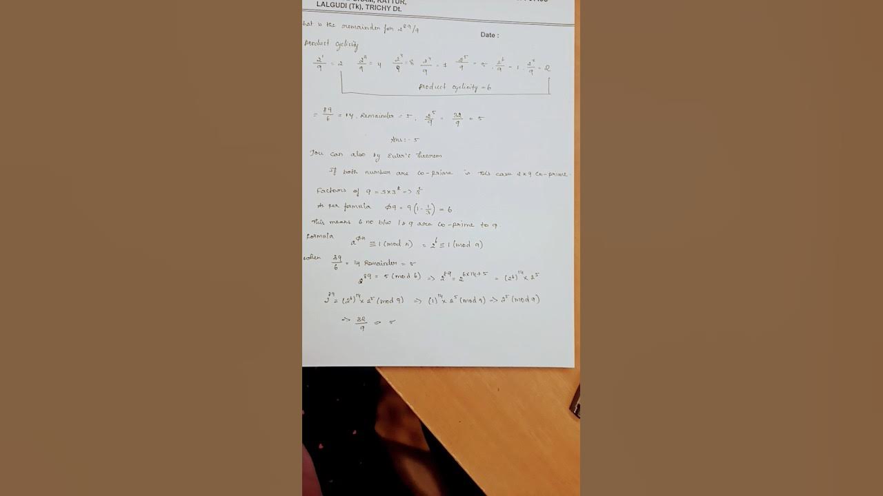 product cyclicity - YouTube