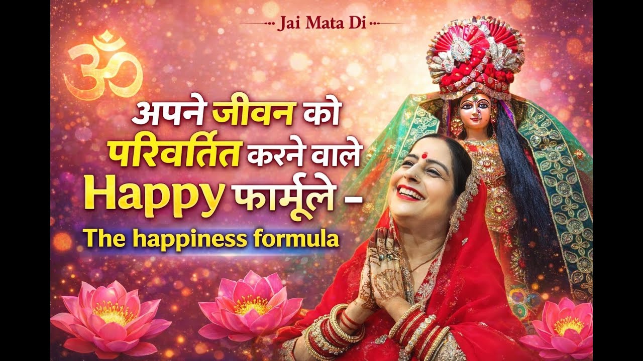 अपने जीवन को परिवर्तित करने वाले Happy फार्मूले - The Happiness formula-Part1