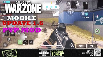 NEW Warzone Mobile MULTIPLAYER PVP MOD  HIGH Graphics Gameplay