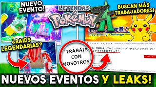 NOTICIÓN! POKÉMON BUSCA AÚN MÁS TRABAJADORES! NUEVOS EVENTOS Y ¿LAS RAIDS LEGENDARIAS? - pachi66