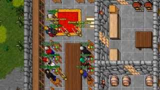 Tibia Trapping And Killing A Red Skull In Venore, Nice Loot