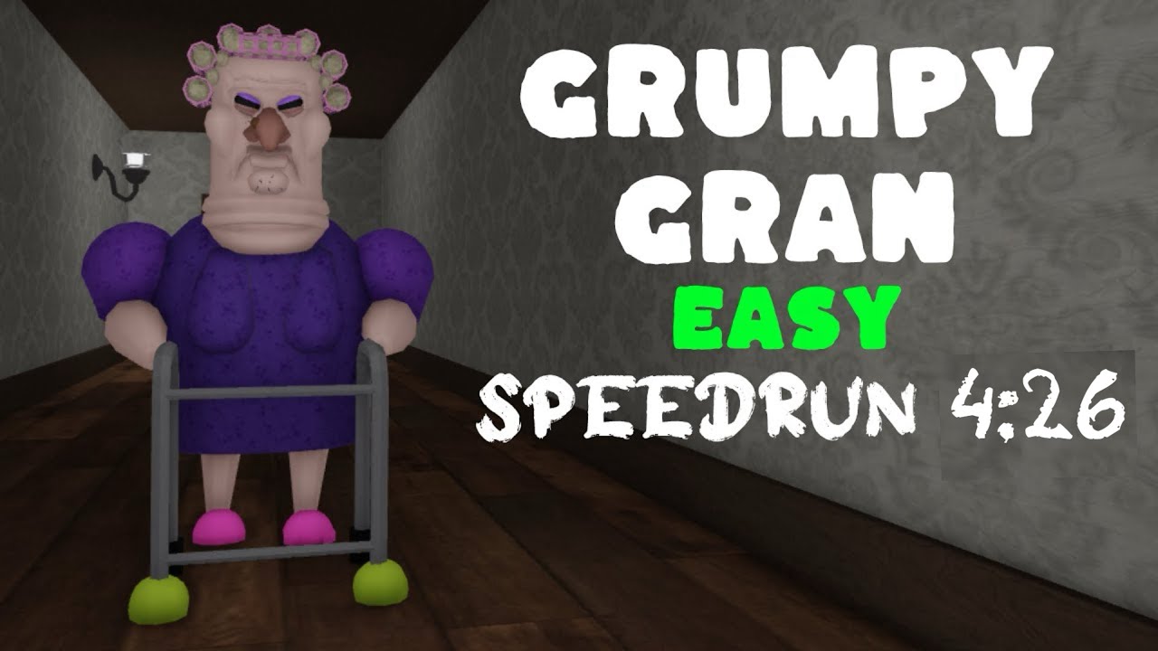 GRUMPY GRAN | speedrun 266 seconds top 45 🏆