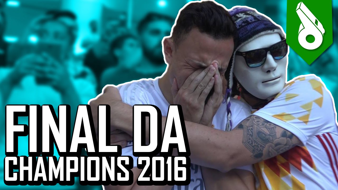 FINAL DA CHAMPIONS 2016 - FRED CHORA NO SAN SIRO