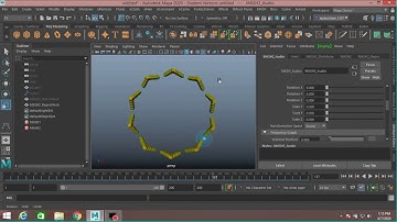 Autodesk maya 2020-Mash audio effect tutorial for beginner