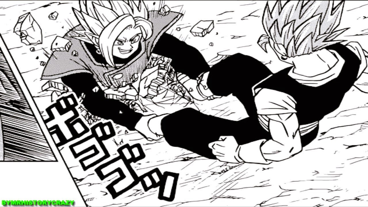 MANGA DRAGON BALL SUPER VEGETTO BLUE vs ZAMASU