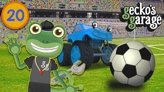 Gecko's Truck World Cup | Gecko's Garage | Trucks For Children | Educational Videos For Toddlers