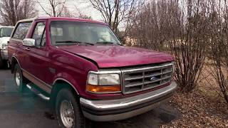 Rough Idle ! Replaced TPS & IAC (Throttle Position Sensor, Idle Air Control) 1994 Ford Bronco 5.8L