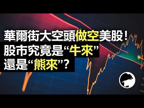 華爾街大空頭做空美股！股市究竟是“牛來”還是“熊來”？答案既不是牛也不是熊，美股大概率“猴來”！｜政經孫老師 Mr. Sun Official