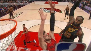 LeBron James' Thunderous Poster Jam From All Angles!