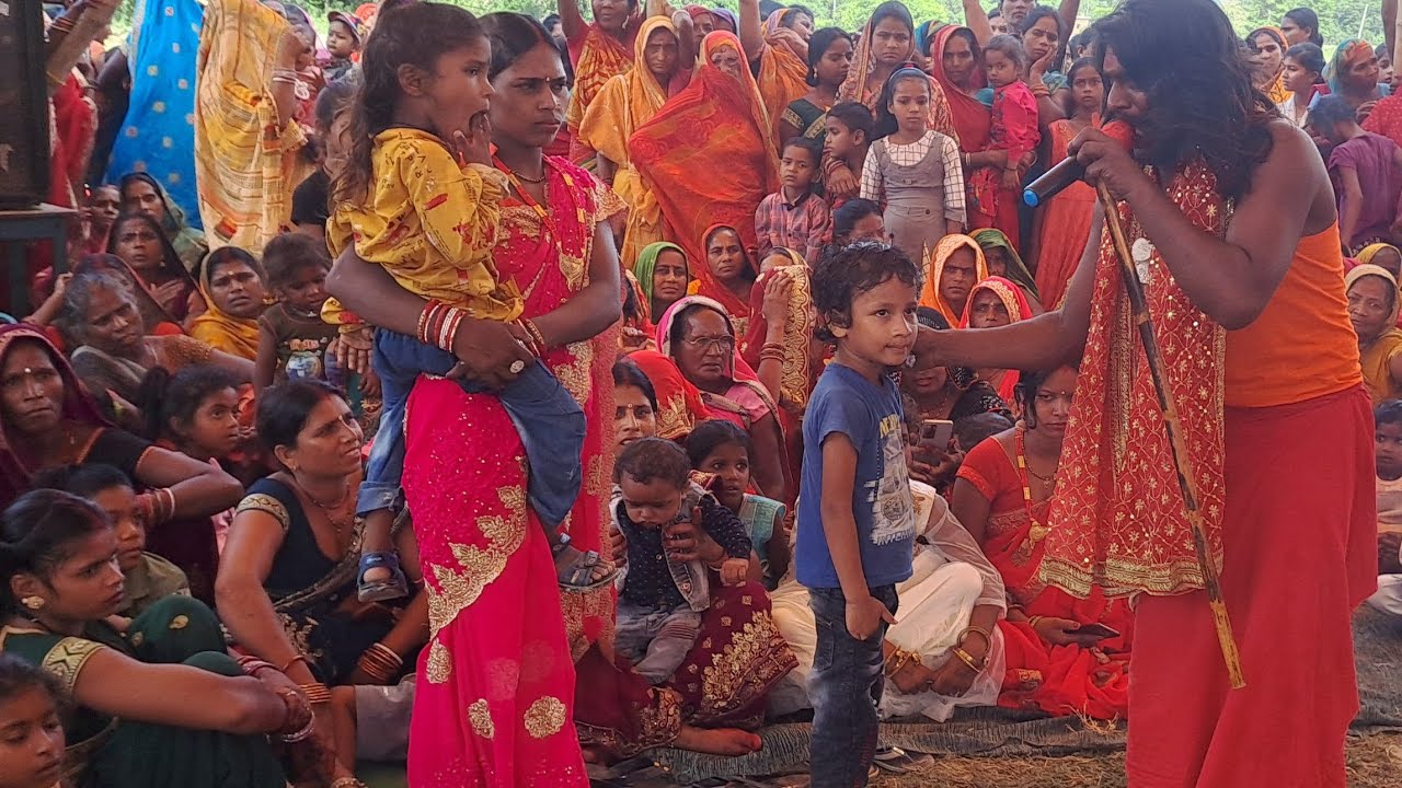जय माता दी भाग 3 कमला पूजा मगर तू गांव भाग  दरभंगा जिला झूमर गायक कलाकार ललित गुरुजी 9359383677📲