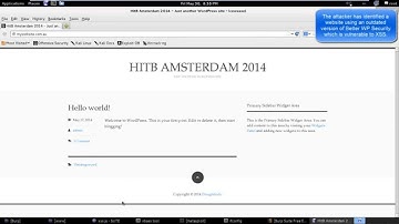 WordPress Demo (XSSing Your Way to Shell)