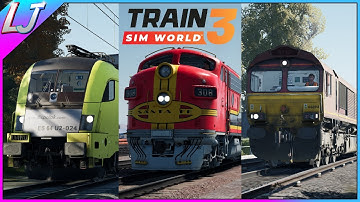 Train Sim World 3 - Three NEW Loco Add On Pack! (LIVE!)