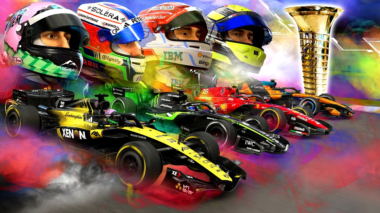 FOUR WAY TITLE DECIDER in Wet/Dry Brazil GP FINALE | F1 26 MY TEAM CAREER S3
