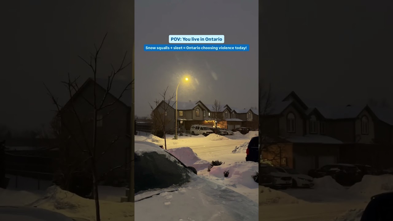 POV: You live in Ontario