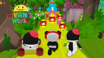 Tag with Ryan - Combo Panda vs Ryan the Clown Mirror Pizza Run Walkthrough