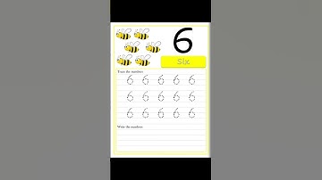 Number tracing worksheet #numbers #tracing #shorts
