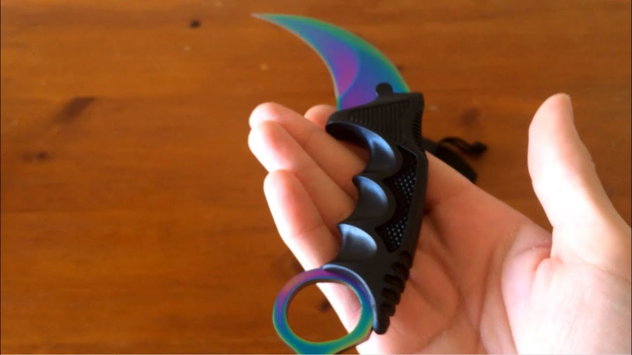 My new knife! Karambit Fade unboxing - YouTube