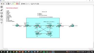 CCNP SP Core Lab Part 1 - [ MPLS TE | RSVP | CSPF | Tunnels | Auto Route | Explicit Path ] - Arabic