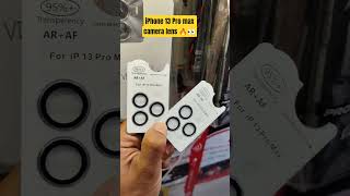 iPhone 13 Pro max camera lens premium quality l #iphone