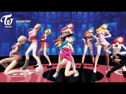 [MMD] TWICE - SCIENTIST (9p version)