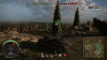 WoT Console:Sharpshooter in Dukla Pass: 7K+ Direct Damage